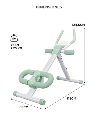 Máquina De Entrenamiento Abdominal Force By Gadnic Con Ajuste De Intensidad Soporte De Celular Display LCD - 5