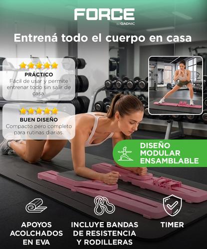 Tabla Pilates Reformer 12 en 1 Force By Gadnic Portátil  - 1