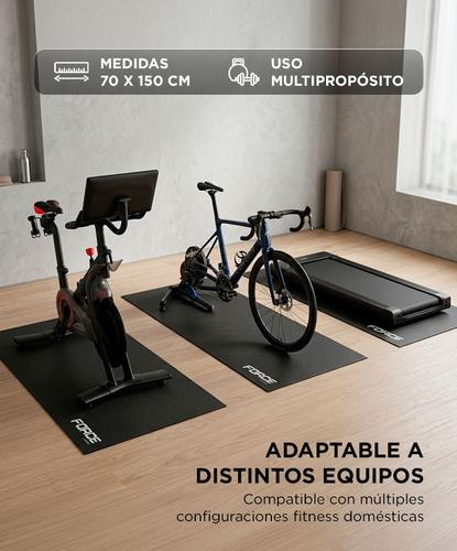 Alfombrilla Para Bicicletas Force By Gadnic Protectora Antideslizante 2,5 mm - 4
