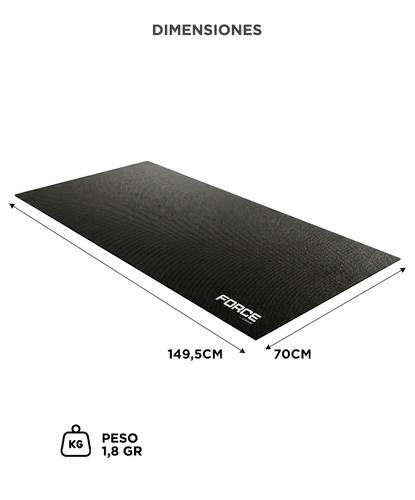 Alfombrilla Para Bicicletas Force By Gadnic Protectora Antideslizante 2,5 mm - 5