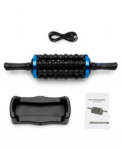 Rodillo Masajeador Eléctrico Force By Gadnic Alivio Muscular Múltiples Niveles De Velocidad  - 6