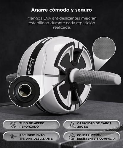Rueda Abdominal Inteligente Force By Gadnic Rebote Automático Entrenamiento  - 3