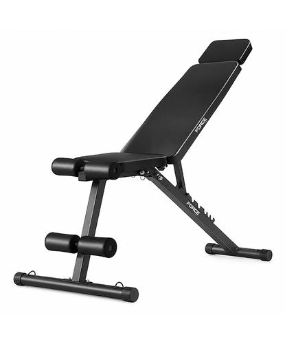 Banco De Gimnasio Force By Gadnic Respaldo Ajustable Multiangular Plegable - 6