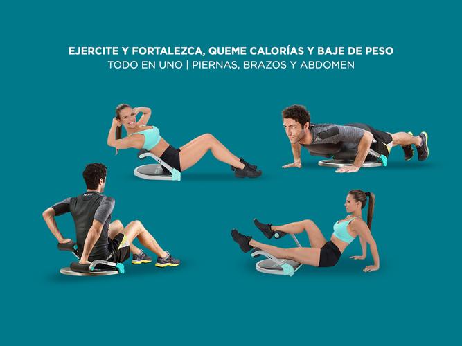 Máquina Para Abdominales Core Max 4 Niveles de Entrenamiento Plegable - 2
