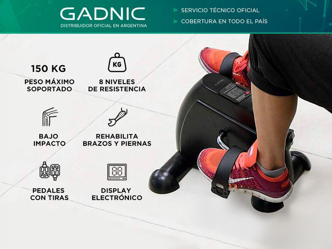 Bicicleta Fija Gadnic Mini Pro 150kg 8 Niveles Ideal Rehabilitación - 1