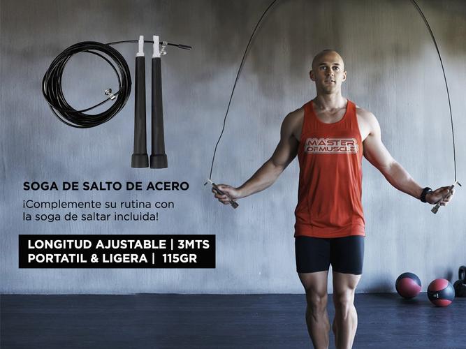 Rueda para Abdominales + Soga de Saltar FITNES05 - 5