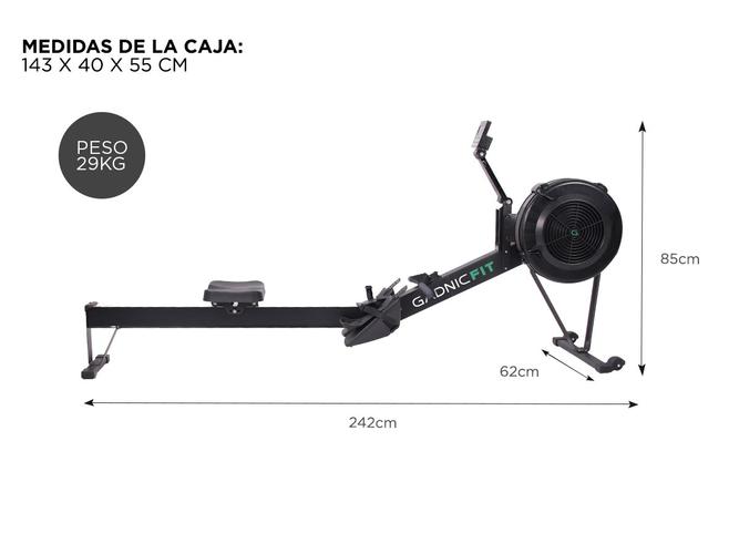 Simulador de Remo FITNES10 - 6