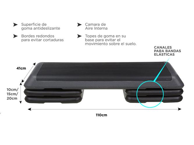 Plataforma Step Gadnic Fit Entrenamiento Funcional - 4