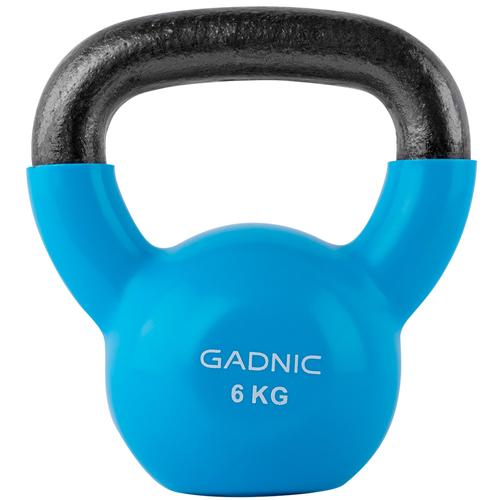  Pesa Rusa Kettlebell Gadnic 6KG Vinil Fitness - 0