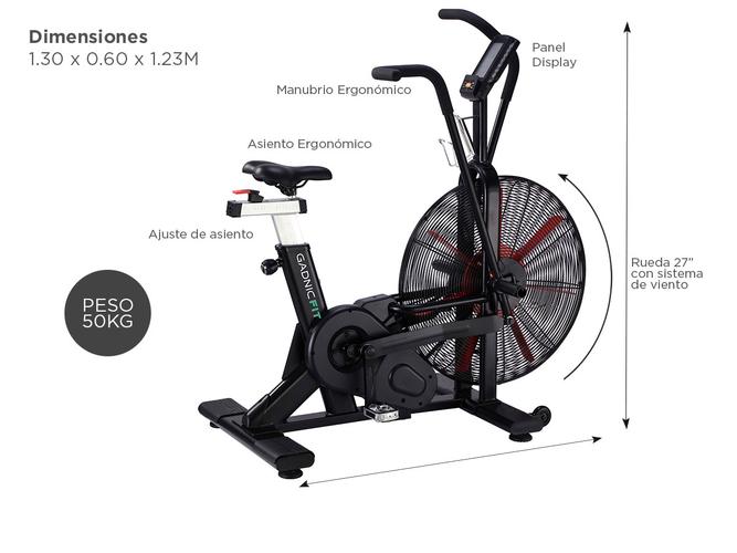 Bicicleta Fija de Aire  Air Bike - 6