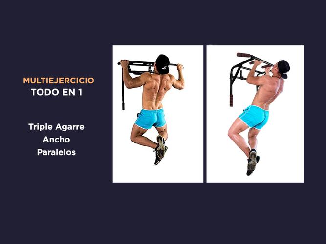 Barra Dominadas Fitness Profesional Ejercicio Multygym Entrenamiento - 2