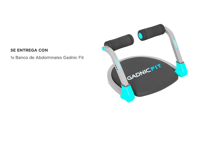 Máquina Para Abdominales Gadnic Fit F137 Quema Calorías Tonifica 4 Niveles - 6