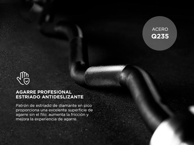 Barra Olimpica Ez Gadnic W147 C/Topes - 2