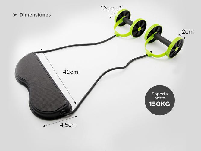 Ruedas para Abdominales REVOFLEX FITNES15 - 5