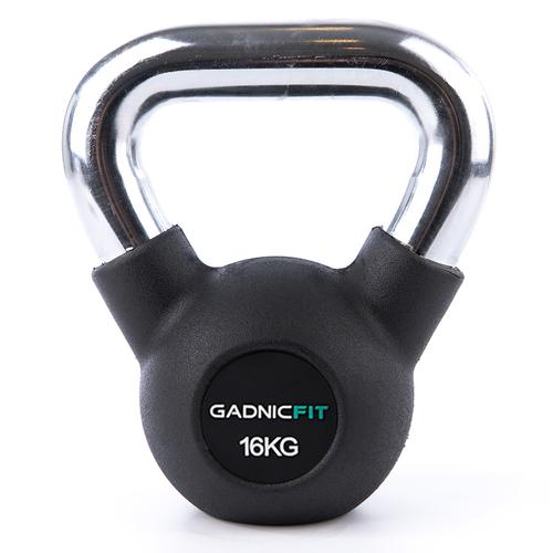 Pesa Rusa Kettlebell Gadnic 16KG Fitness Usado - 0