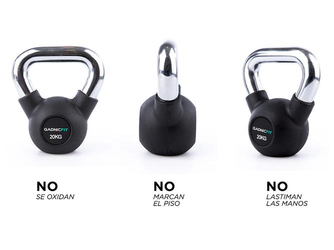 Pesa Rusa Kettlebell Gadnic 20KG Fitness - 4
