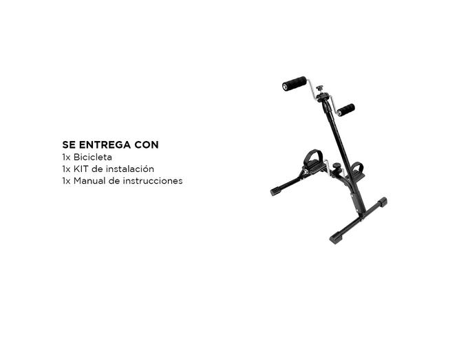 Bicicleta Fija Gadnic F-3050 Resistencia Ajustable Piernas y Brazos Rehabilitación y Cardio - 5