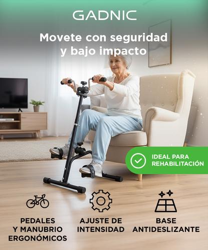 Bicicleta Fija Gadnic  Resistencia Ajustable Piernas y Brazos Rehabilitación y Cardio - 1