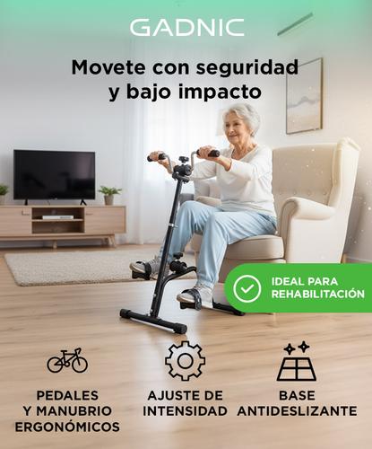 Bicicleta Fija Gadnic F-3050 Resistencia Ajustable Piernas y Brazos Rehabilitación y Cardio - 1