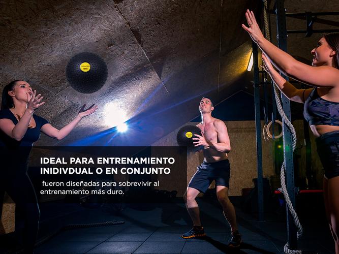 Slam Ball Gadnic 8kg Sin Pique Fitness - 3