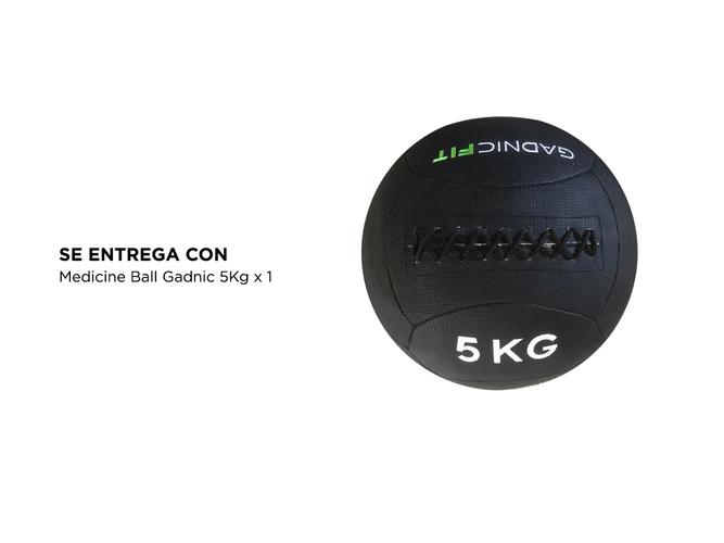 Medicine Ball Wall Ball Gadnic 5kg Crossfit Pique - 5