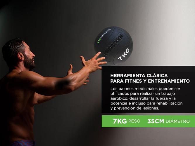 Medicine Ball Wall Ball Gadnic 7kg Crossfit Pique - 2