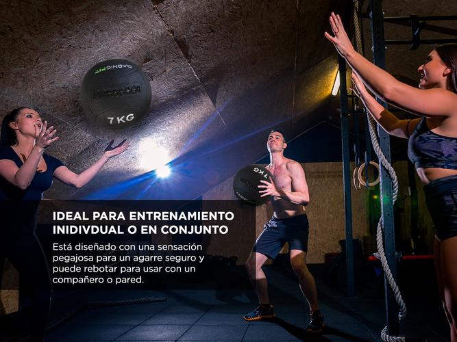 Medicine Ball Wall Ball Gadnic 7kg Crossfit Pique - 3