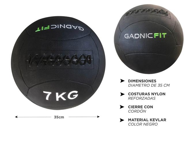Medicine Ball Wall Ball Gadnic 7kg Crossfit Pique - 4
