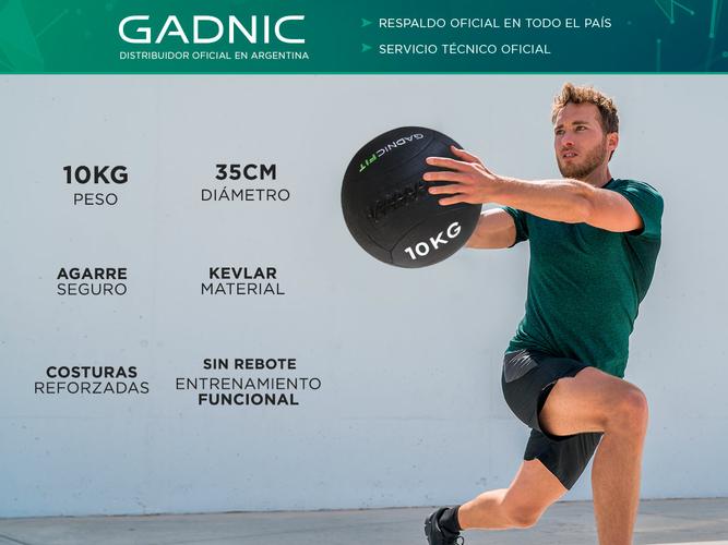Medicine Ball Wall Ball Gadnic 10kg Crossfit  - 1