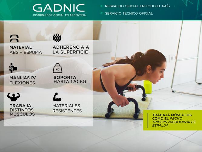 Push Up Gadnic Barras Paralelas Flexiones Calistenia - 1