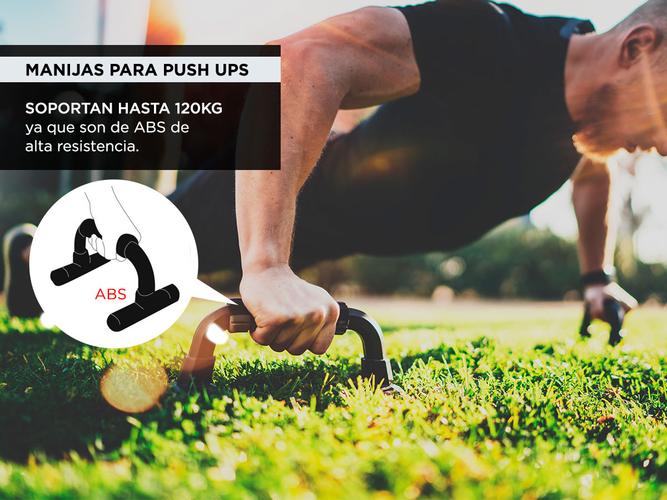Push Up Gadnic Barras Paralelas Flexiones Calistenia - 4