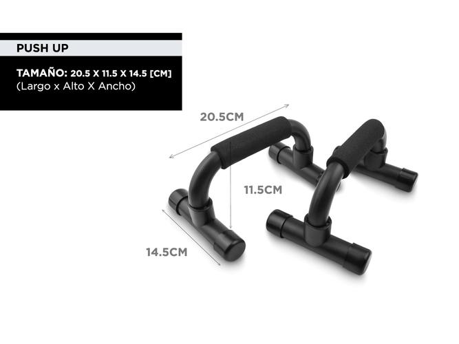 Push Up Gadnic Barras Paralelas Flexiones Calistenia - 5