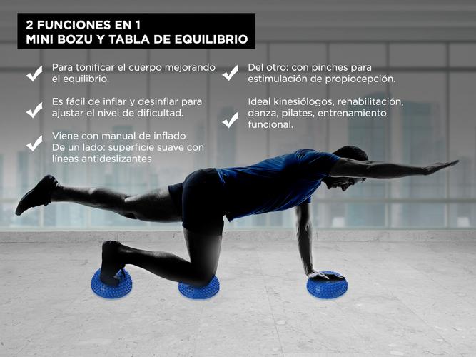 Kit De Entrenamiento Funcional Gadnic Disco + 4 Mini Bosu - 3