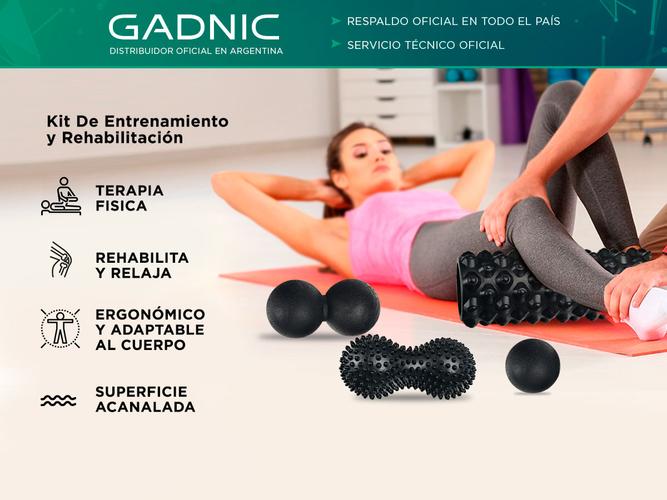 Kit de Entrenamiento Gadnic Rolo Yoga + Doble Bola + Bola Pie + Doble Bola Con Picos - 1