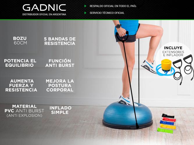 Bosu Media Esfera 60cm Media Esfera Balance Equilibrio  - 1