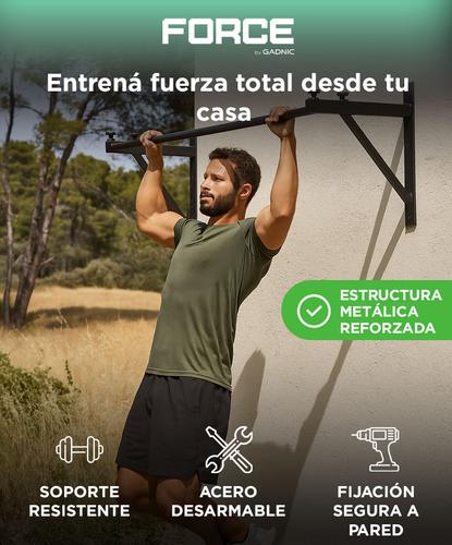 Barra de Dominadas Force By Gadnic Crossfit Pull Up Reforzada Outlet - 1