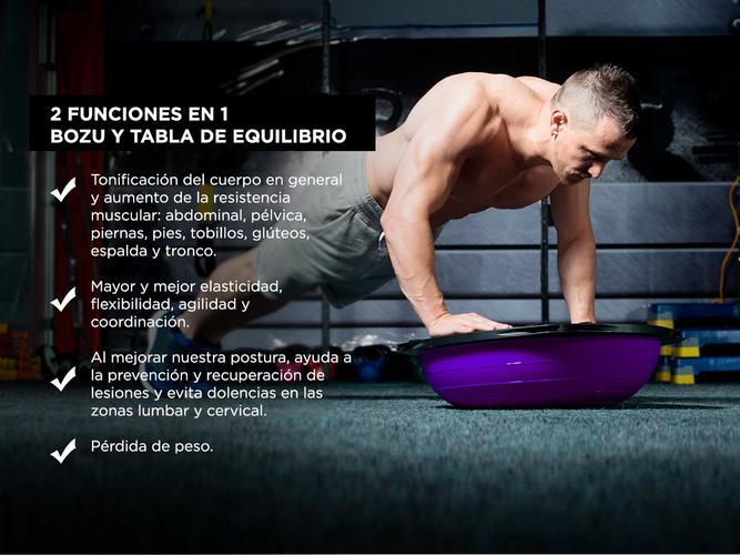 Bosu Media Esfera 46cm Media Esfera Balance Equilibrio  - 2