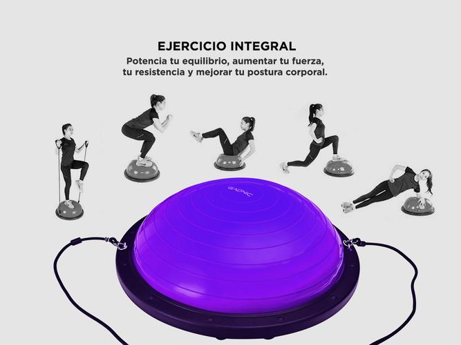 Bosu Media Esfera 46cm Media Esfera Balance Equilibrio  - 3