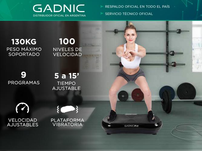 Plataforma Vibratoria Gadnic Fit F-24 Quema Calorias - 1