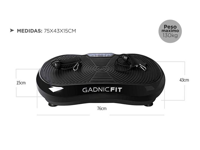 Plataforma Vibratoria Gadnic Fit F-24 Quema Calorias - 4