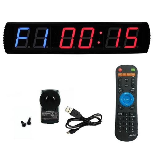Reloj Timer Gadnic Crossfit Led 6 Digitos 1 - 0