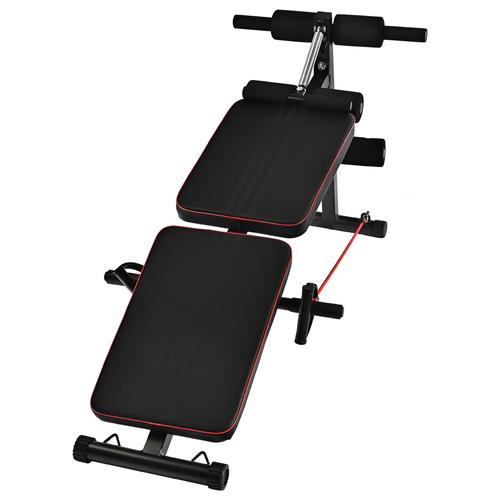 Banco De Abdominales Force Maquina Aparato Multifunción Regulable - 0