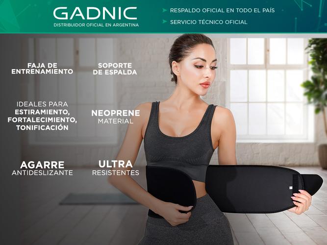 Faja De Neoprene Gadnic Entrenamiento Tonificador De Abdomen  - 1