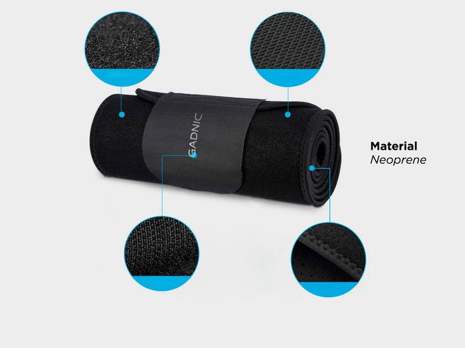 Faja De Neoprene Gadnic Entrenamiento Tonificador De Abdomen  - 3