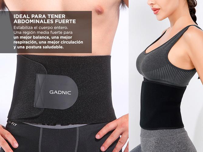 Faja De Neoprene Gadnic Entrenamiento Tonificador De Abdomen  - 4