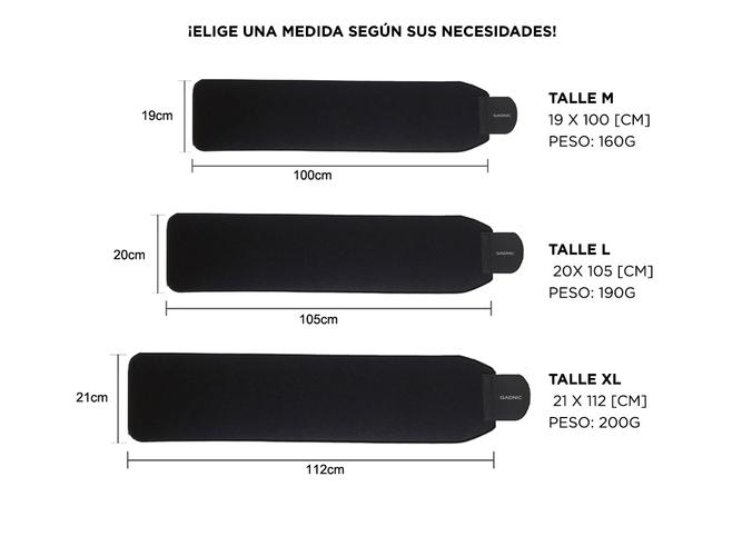 Faja De Neoprene Gadnic Entrenamiento Tonificador De Abdomen  - 5