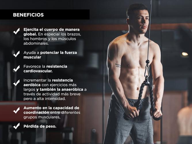 Soga Jalón Para Tríceps Polea Gadnic  - 4