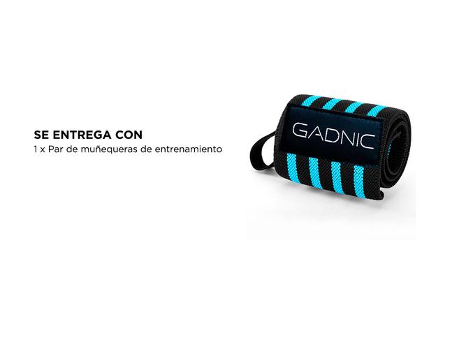 Muñequeras Elásticas Entrenamiento Gimnasio Fitness Gadnic - 5