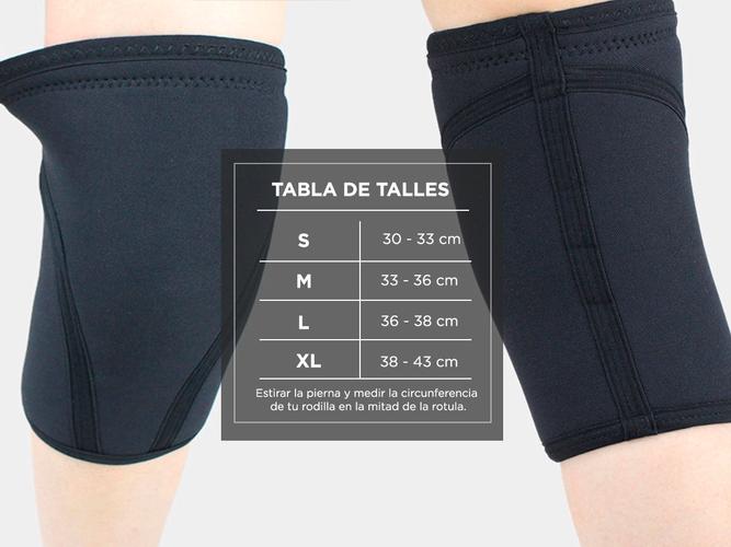 Rodillera de Entrenamiento Reforzadas Neoprene Alta Resistencia  - 4