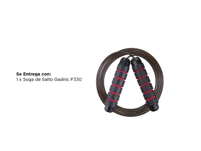 Soga Para Saltar Gadnic Fit F330 Mayor Velocidad  - 6